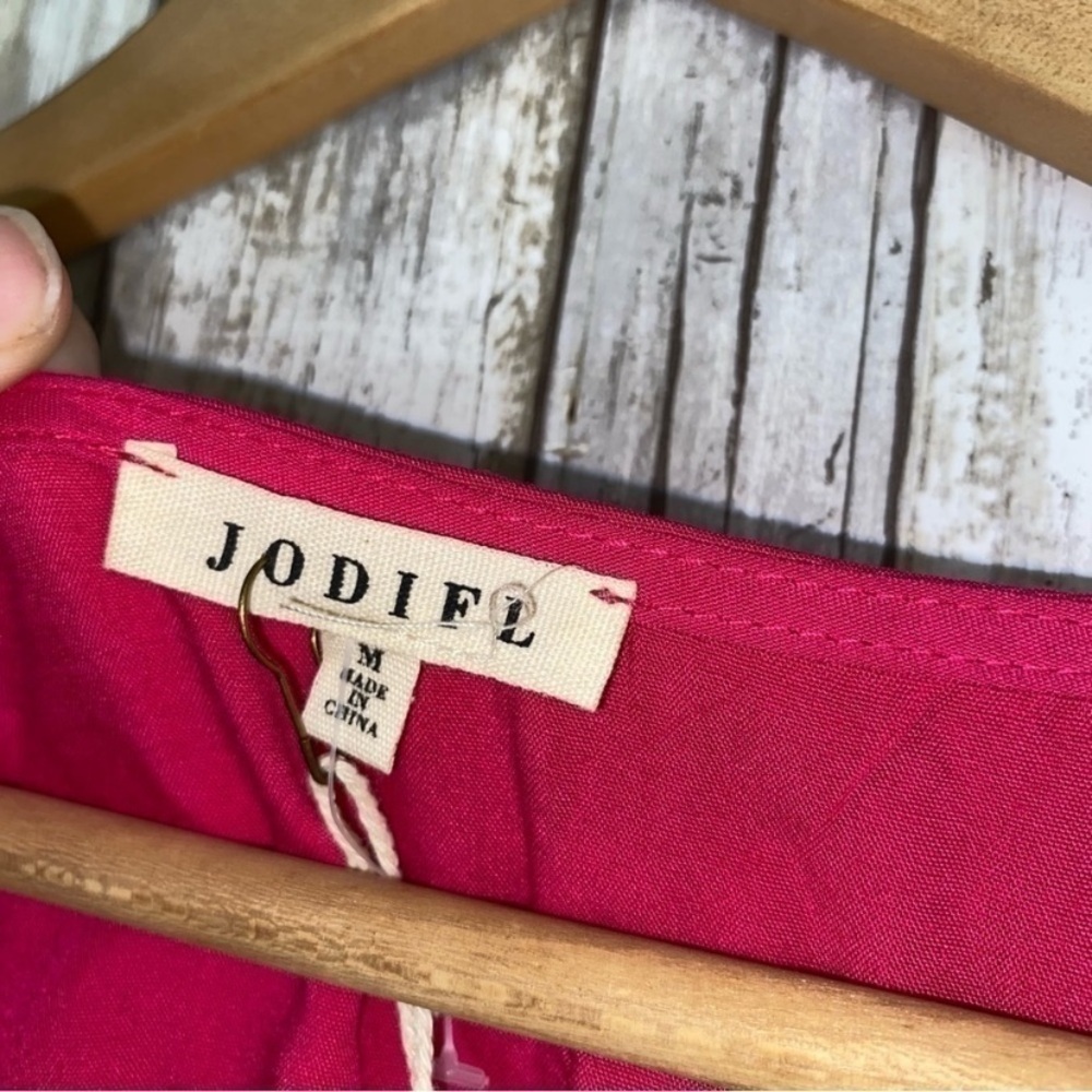 NWT Jodifl Pink Magenta Dress With Pockets - Picture 5 of 5